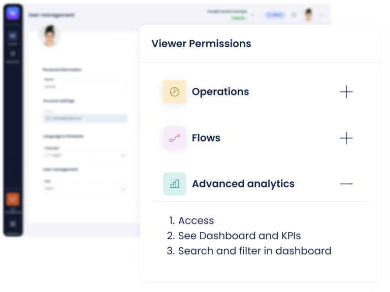 Viewer permissions in IDV Suite