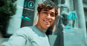 Face recognition and personal identification collage
