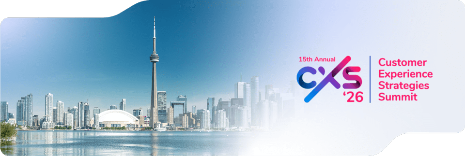 Banner of the Customer Experience Strategies Summit 2026