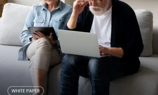 Portada del whitepaper superar los retos de las pensiones con soluciones biométricas