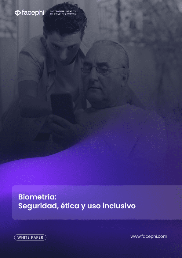 Portada del white paper Biometría: Seguridad, ética y uso inclusivo