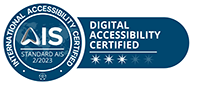 Internacional Accessibility Certified. AIS Standard 2/2023