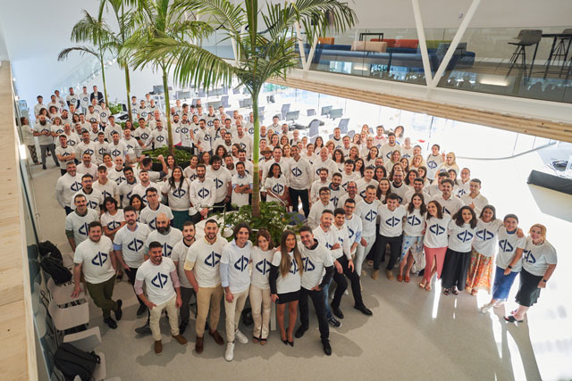 Equipe da Facephi em nosso escritório central em Alicante