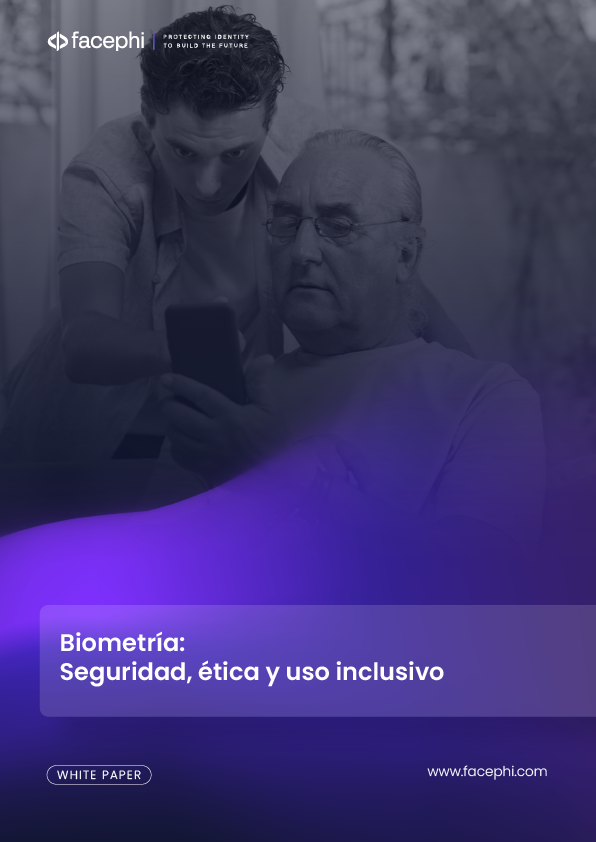 Portada del white paper Biometría: Seguridad, ética y uso inclusivo