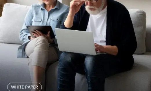 Portada del whitepaper superar los retos de las pensiones con soluciones biométricas