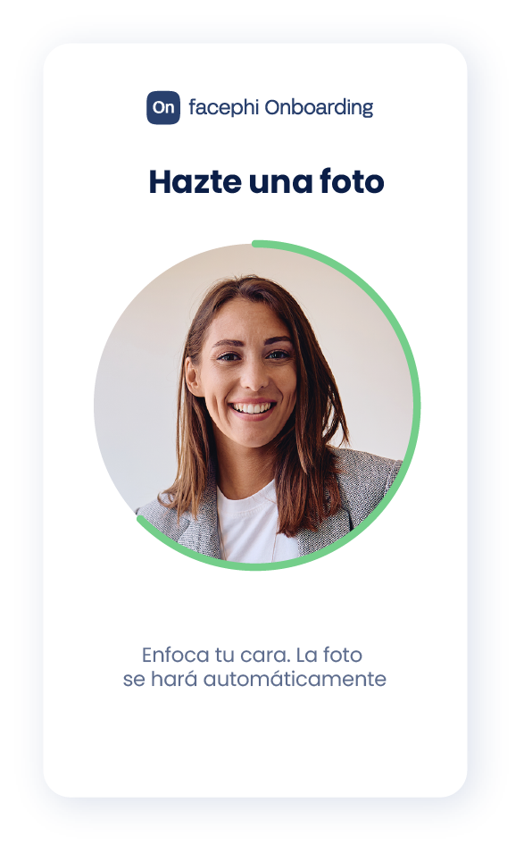 Tarjeta explicativa del segundo paso en el proceso de Onboarding