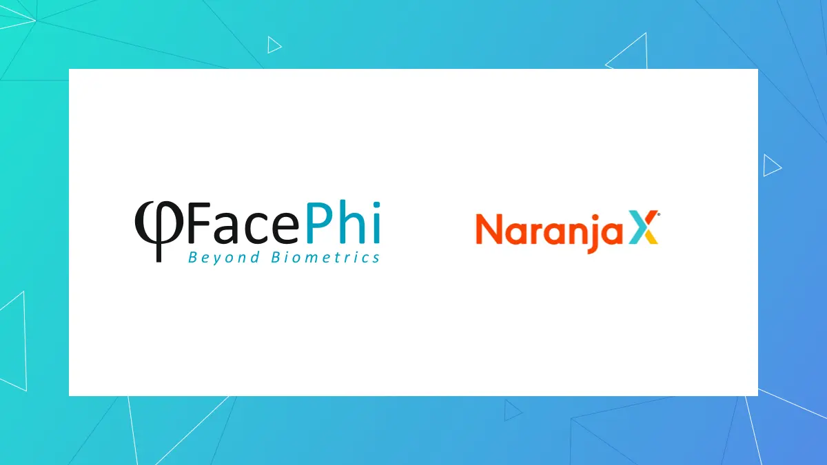 Logo Facephi y NaranjaX