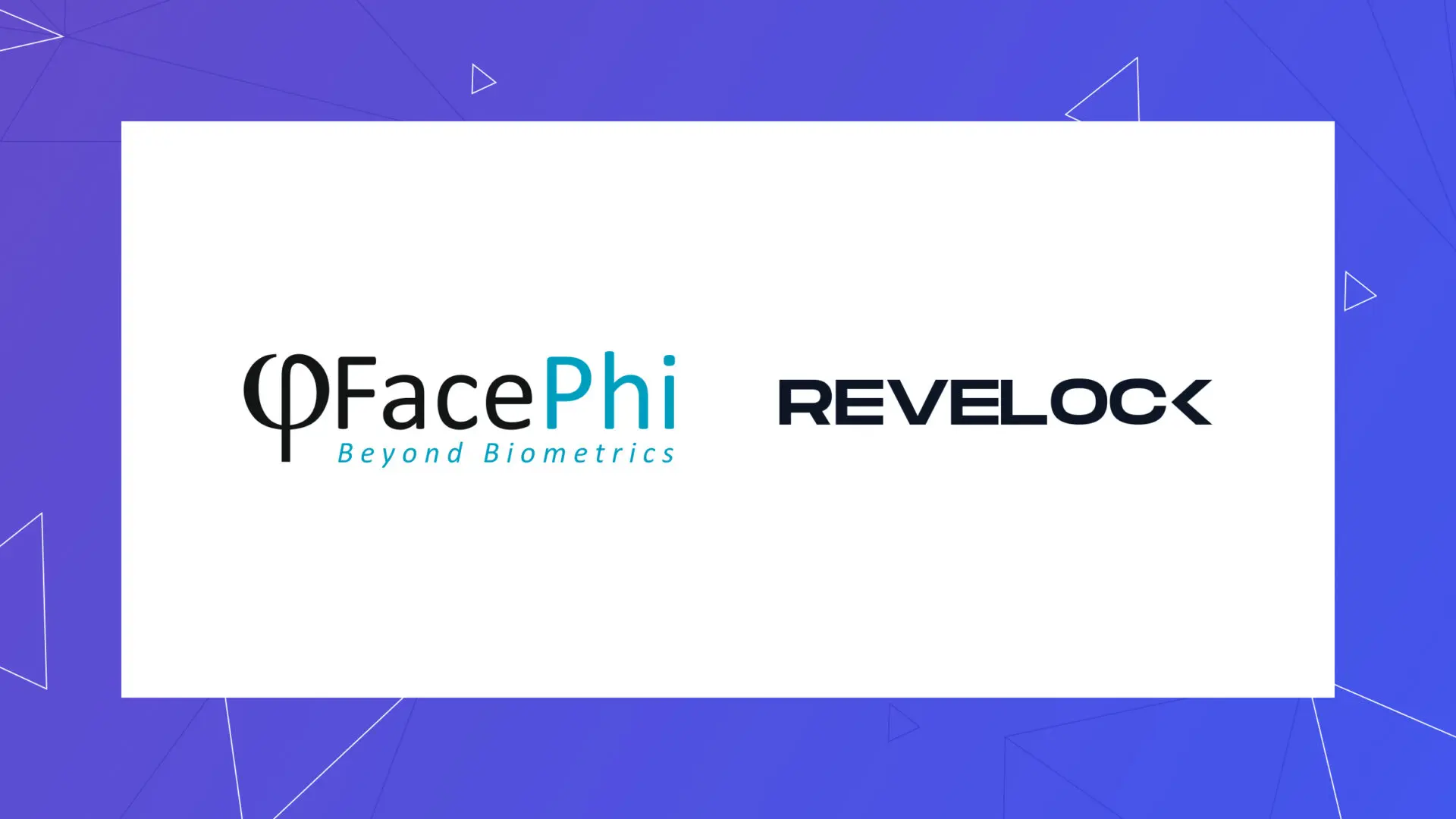 Logo Facephi y Revelock