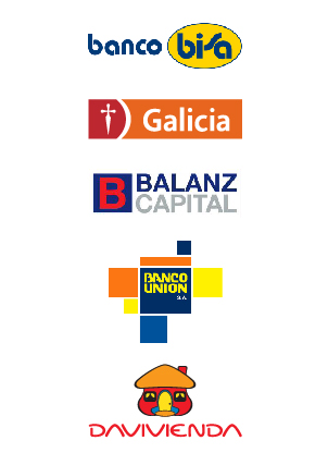 logos banco bisa - Galicia - Balanz Capital - Banco Union - DAVIVIENDA