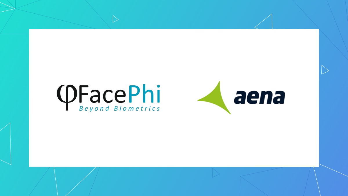 Logo Facephi y Aena