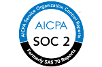 Logo certificado de calidad AICPA SOC2